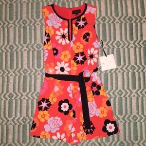 Victoria Beckham Floral Romper